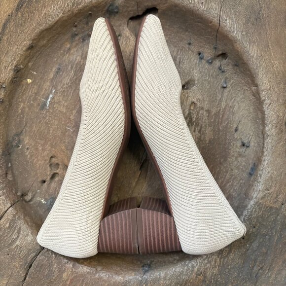 Vivaia Melody Pro comfy almond square-toe block heel shoes women's 36.5 / 6 - Picture 8 of 8